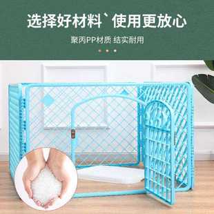 直销宠物围栏狗狗隔离门狗笼护栏铁小型中型犬室内狗窝家用栅 新款