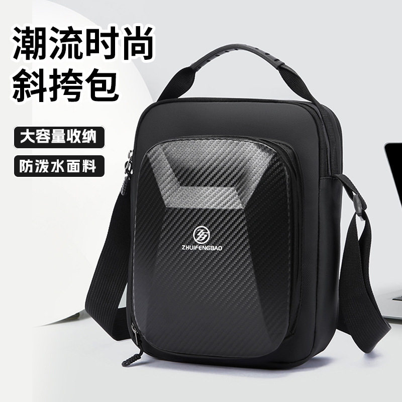 新款挎包跨腿包腰包机车风侧包