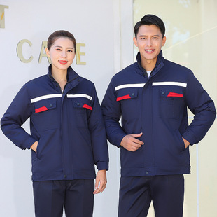 冬季防静电棉服工作服男女电子厂棉衣车间冷库防寒棉服化工厂棉袄