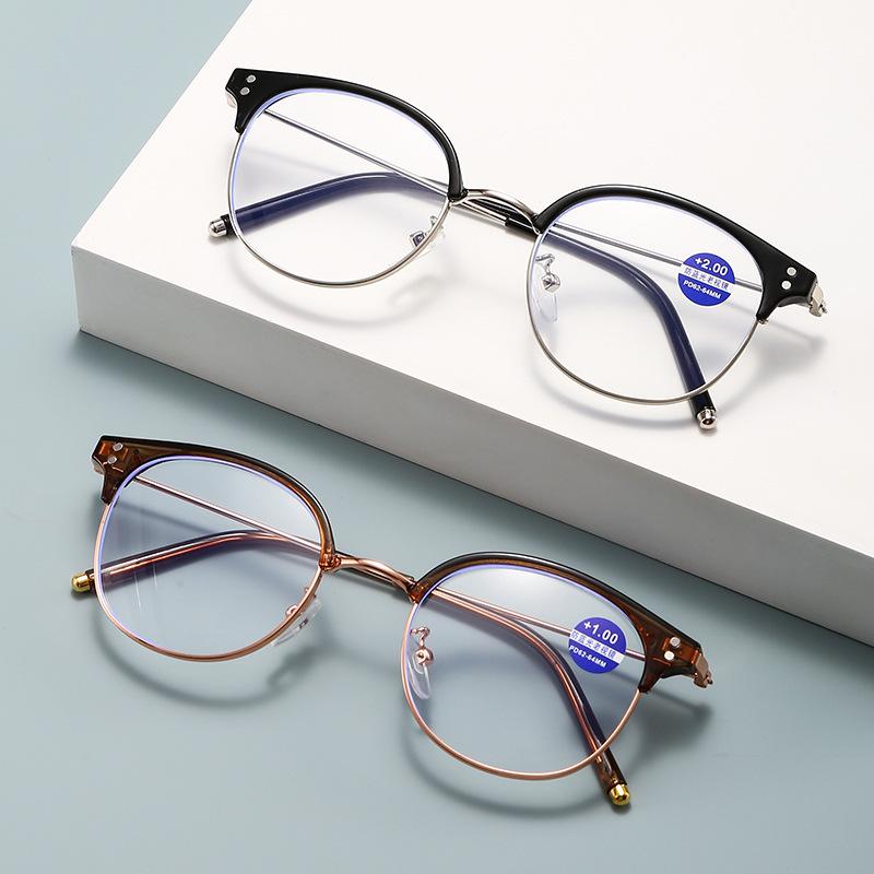 新款时尚素颜防蓝光老花镜超轻
