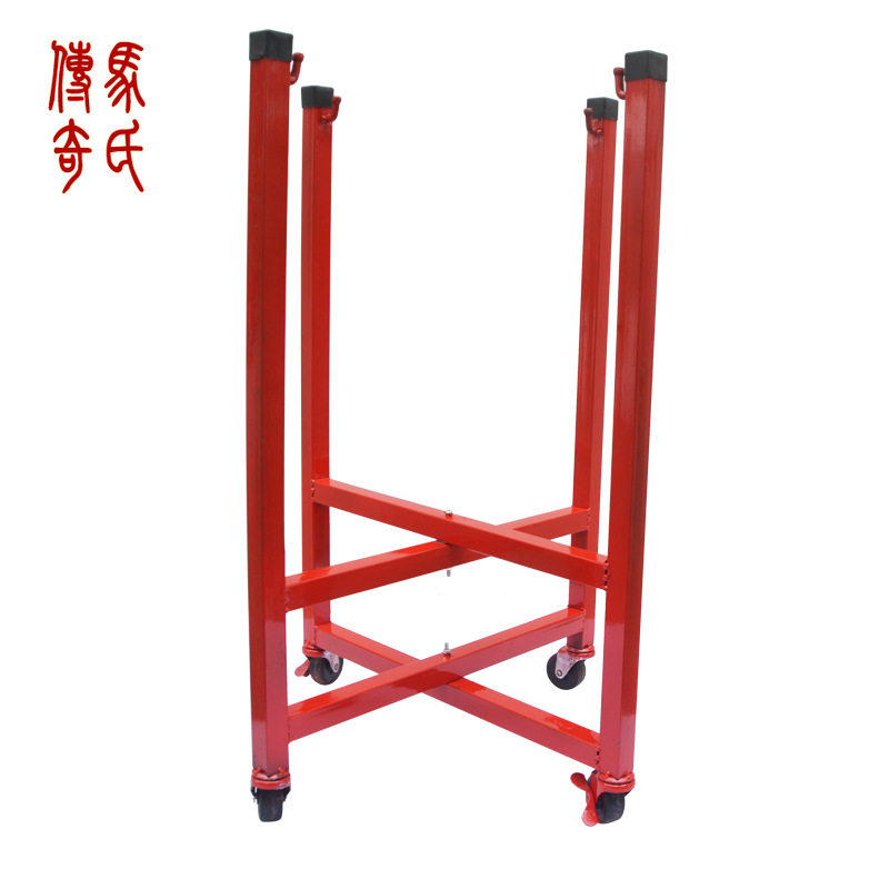 马氏传奇10寸鼓鼓架1尺牛皮扁鼓