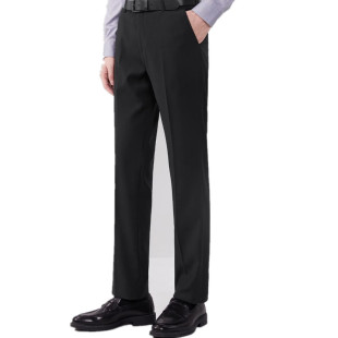 招行新款男西裤工装裤黑色工作服西装裤职业装招行新行服