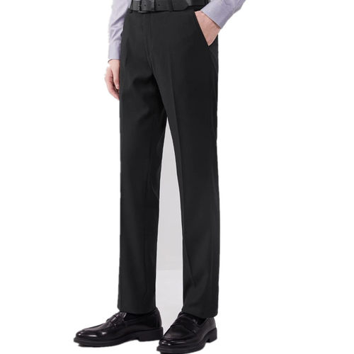 招行新款男西裤工装裤黑色工作服西装裤职业装招行新行服