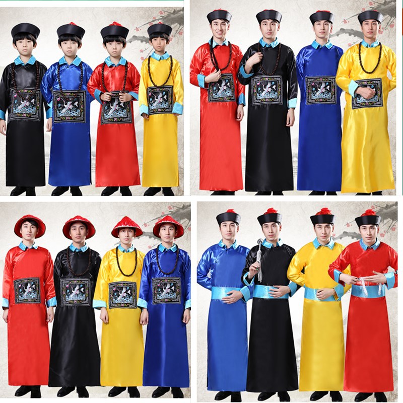万圣节sos僵尸清朝官服太监服