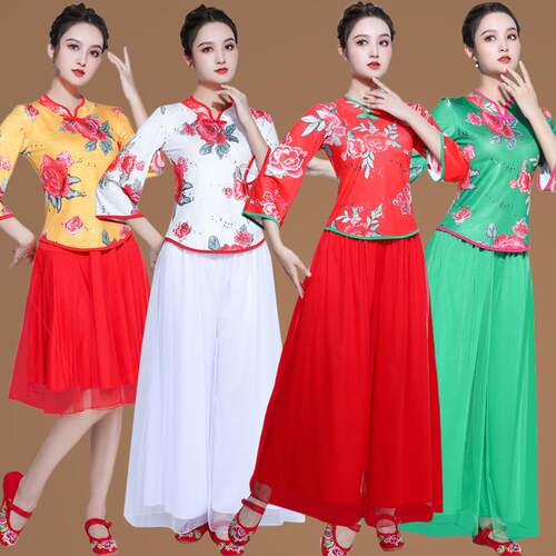 2024春夏广场舞服装新款