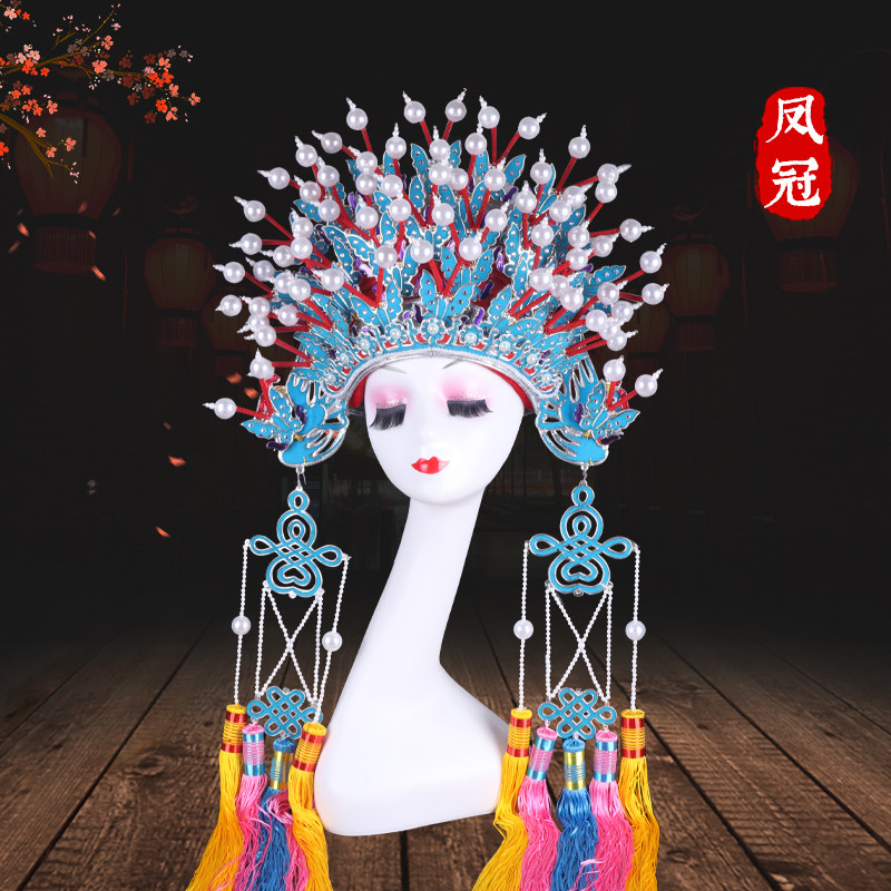 戏曲凤冠霞披中式结婚拜
