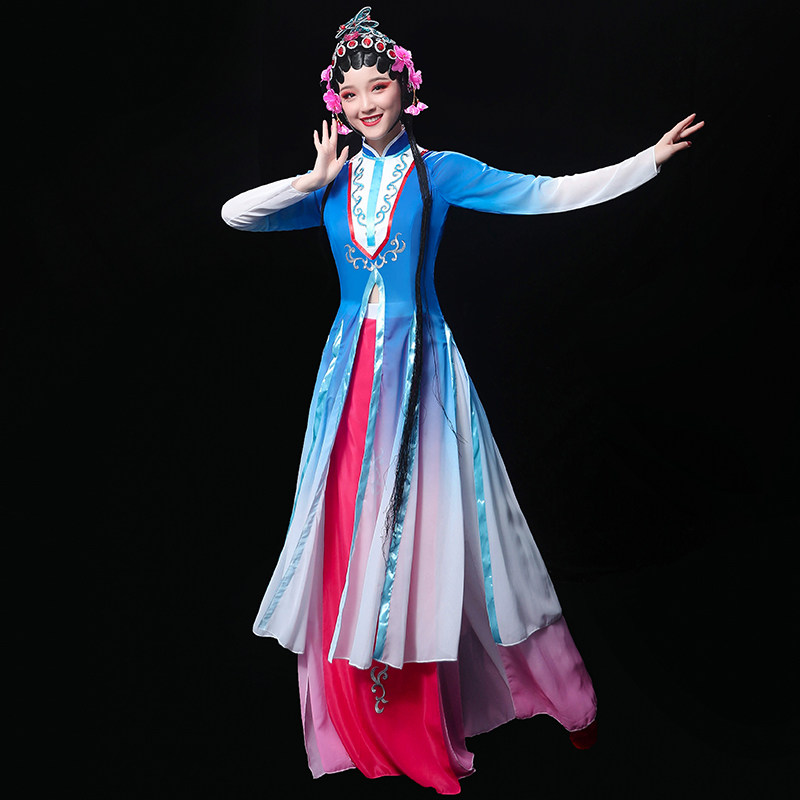 戏曲服装女俏花旦京剧越