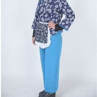 阿庆嫂表演服村姑演出服饰李铁梅戏剧舞台服装喜儿舞蹈服装合唱服