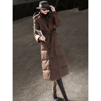 兰瑟儿2025冬季新款气质羽绒服女