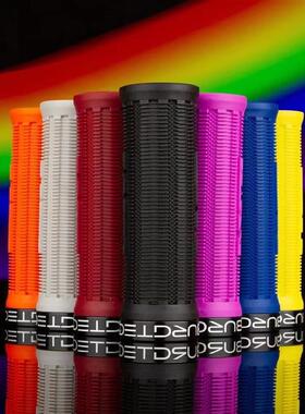 极速BURGTEC 锁死把套世界冠军签名版 速降登山V车 自行车套把