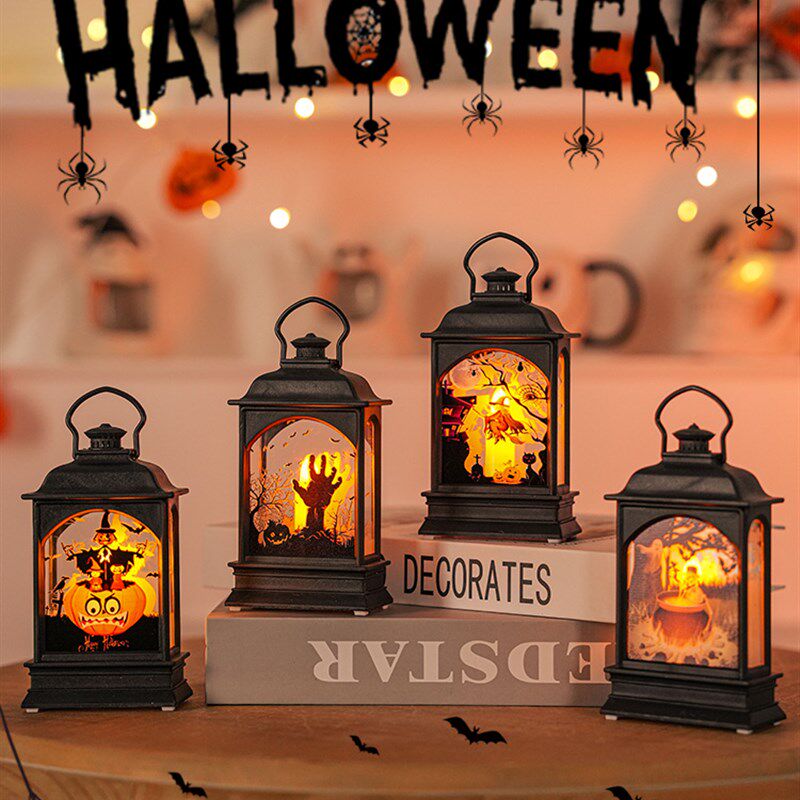 新品Halloween demcorations decorate pumpkin lanterns万圣节装