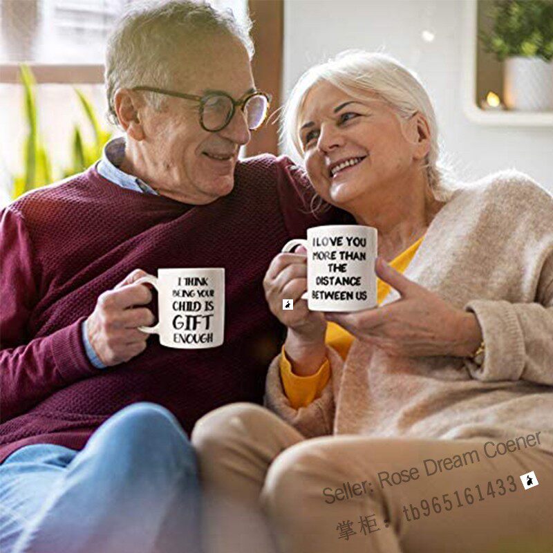 新品Dadb Mom Gifts I Love You More Than the Distance Mug Bir