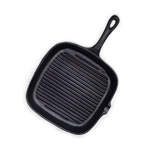 新品eakhouse wok ca iron fryer ripe grill pan hoYusehold
