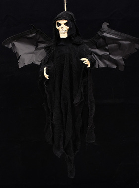 新品Halloween Ghost Hangingx Voice Control Ghost Eyes Wings