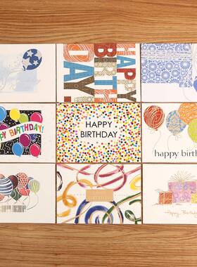 新品haappy birthday card reetin cards wishin card thank you