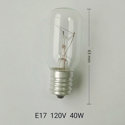 极速美规微波炉灯泡h 烤箱灯泡E12 E14 e17螺口110V120v15W 40W