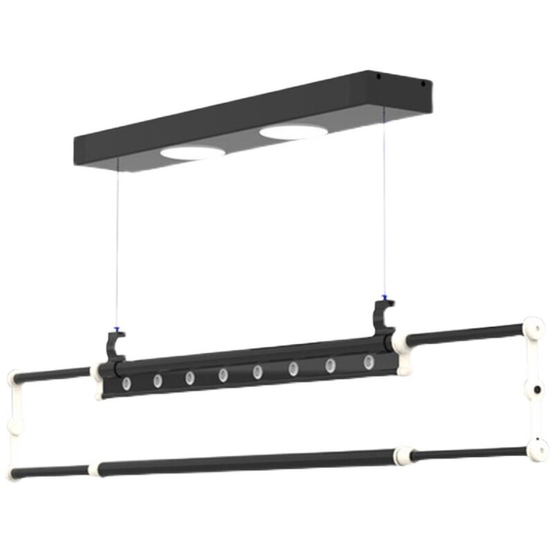 极速智能电动f晾衣架单杆自动遥控升降家用阳台超窄号小尺寸小户