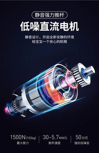新品电动推杆伸缩杆12v直流往复式电机大推H力24v小型低噪220v升