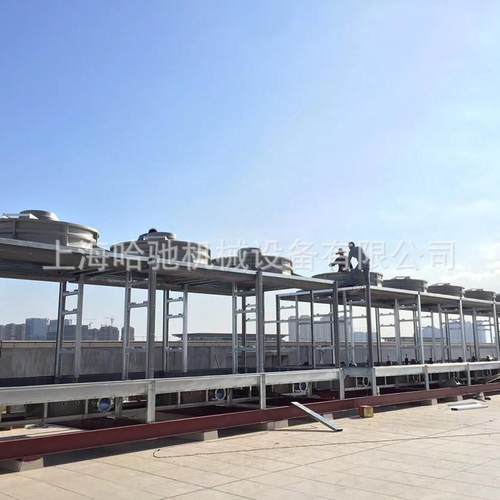 镇江厂家生产方形横流冷却塔现场拼装组合式凉水塔密闭式钢板塔