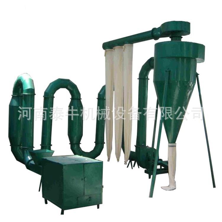 气流管道烘干机小型气流式烘干机锯末气流式管道烘干机