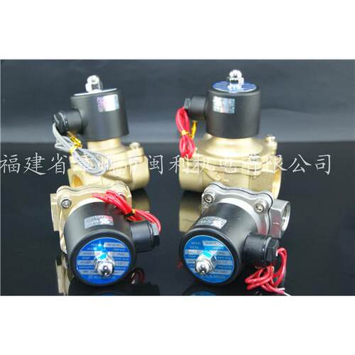 正品盛隆直销2W-250-25KDN25黄铜常开电磁阀220V/DC24V 1寸 G1″