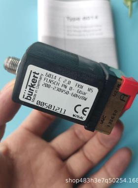 burkert6014电磁阀 C 2.0 FKM MS G1/4 00501211宝德200-230V现货