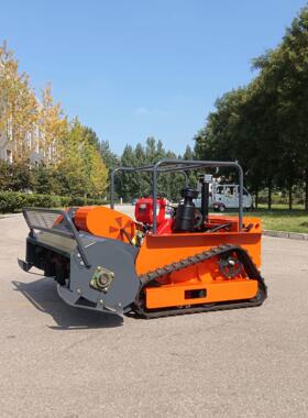 出口美国履带式遥控割草机 HT120园林绿化除草机 农业开荒剪草机