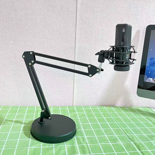 家用直播话筒麦克风支架桌面超稳底座唱歌麦架适用多款弹唱麦克风
