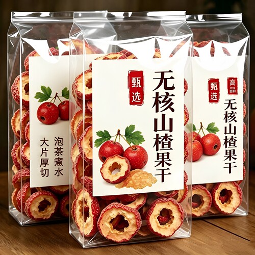 山东正宗山楂干空心无硫山楂圈新货中心圈片泡水官方旗舰店