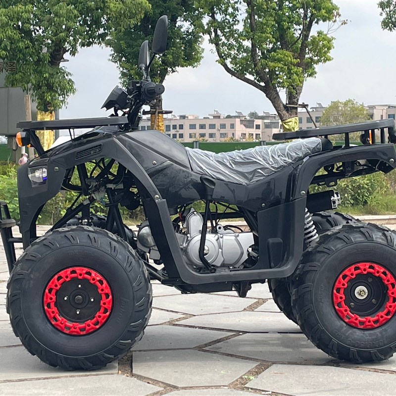 ATV 新款125CC四轮摩托车沙滩车 山地车 前后碟刹 8寸轮胎