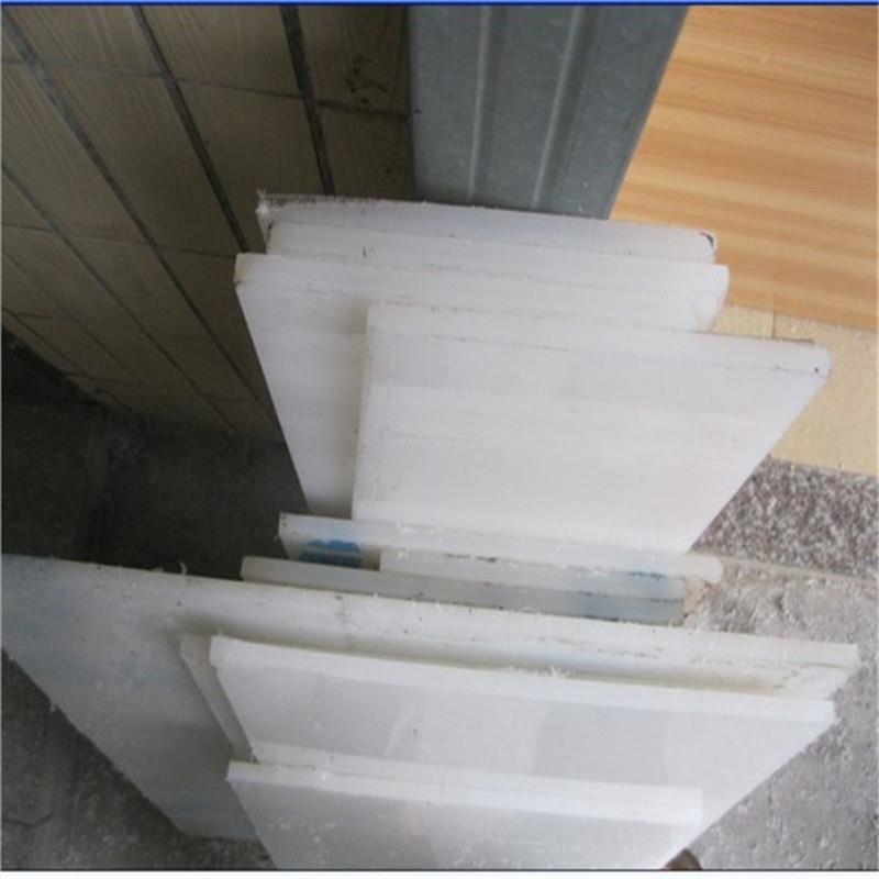 .本色耐磨耐高低温PVDF棒 白色聚二偏氟乙烯板材pvdf板CNC雕刻切