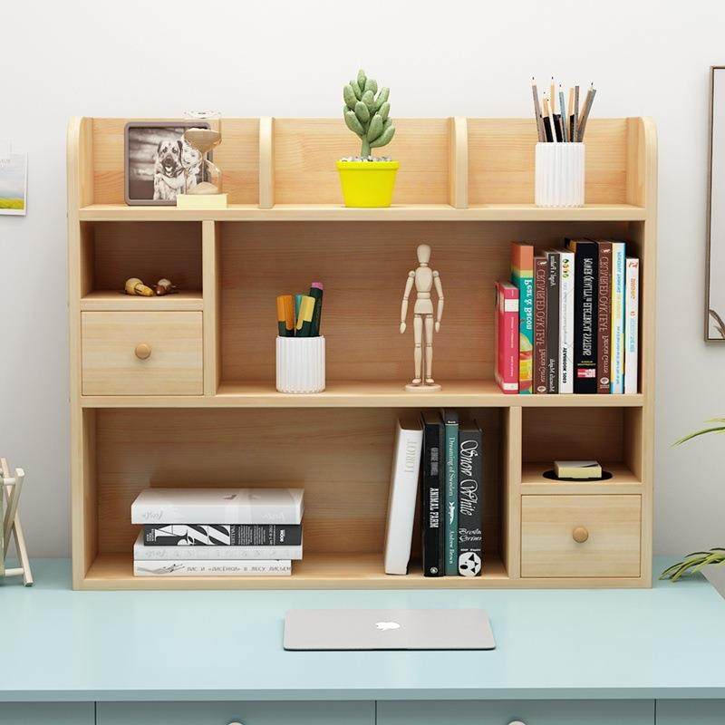 批实木书架桌面收纳置物架简约现代多层带抽屉学生儿童原木落地家,鲜花速递/花卉仿真/绿植园艺,割草机/草坪机,淘宝优惠券,粉丝福利购,淘宝优惠卷