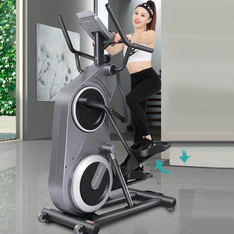 登山机家用健身房器商用专用业前置飞轮攀爬机楼梯机椭圆机椭圆车