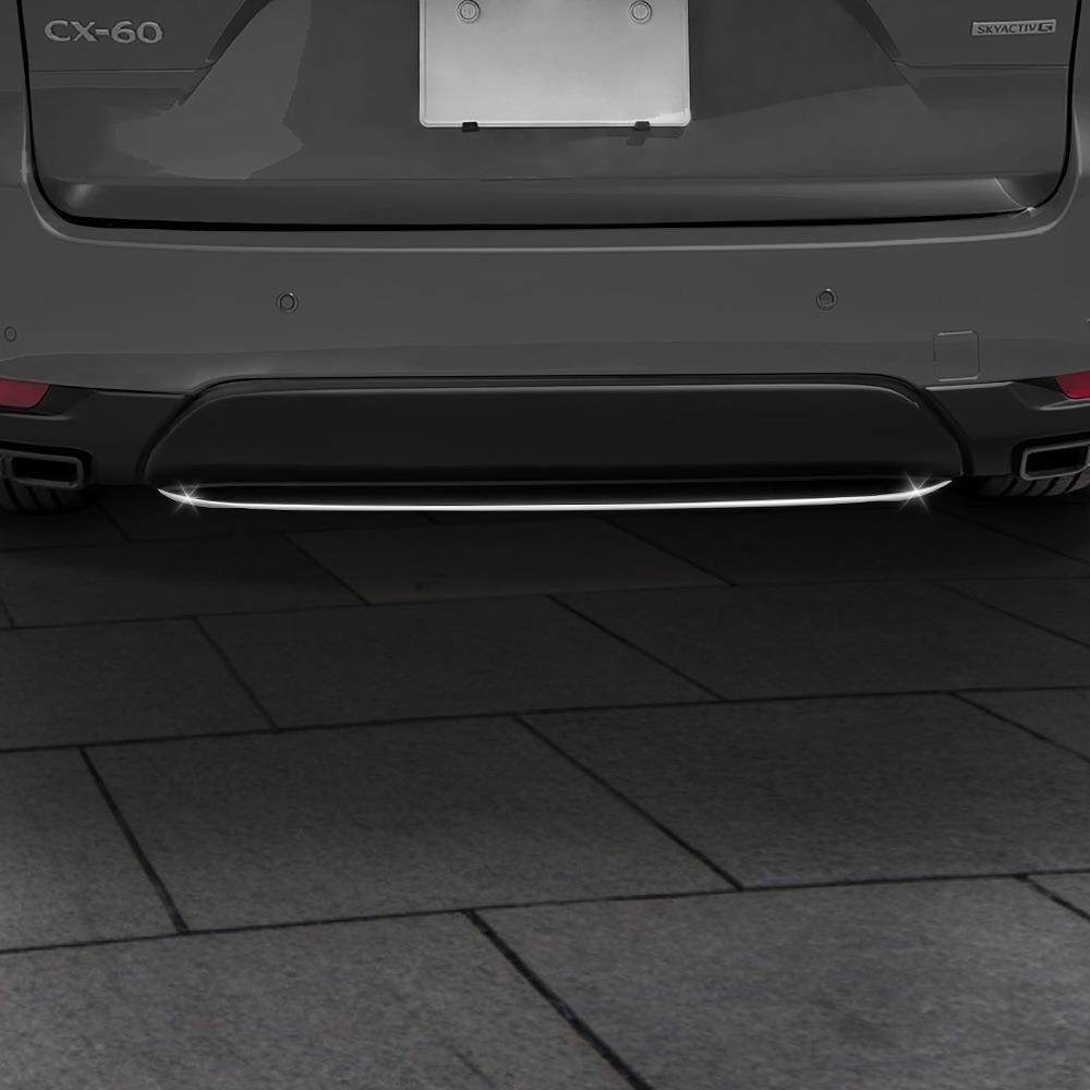 适用于22款马自达cx-60后唇饰条MAZDA后包围加装亮条专用配件