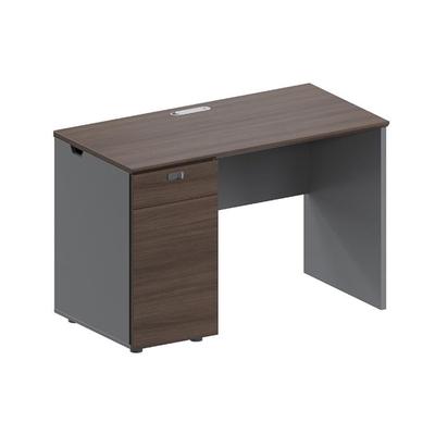 KuiShue巨树单人职员桌台式电脑桌配矮柜办公桌公司卡位家具