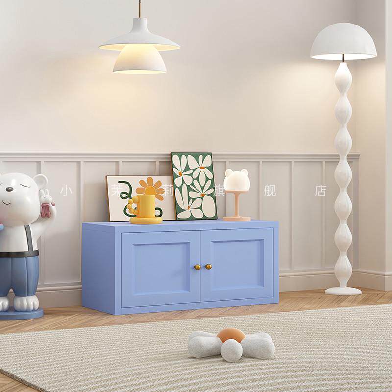 柜顶柜自由组合柜阳台储物柜双门衣柜收纳家用小顶单门柜子矮卧室