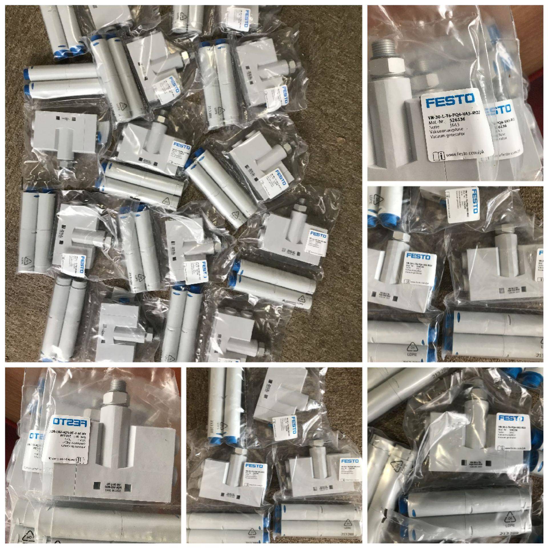 费斯托FESTO真空发生器526136VN-30-L-T6-PQ4-VA5-RO2