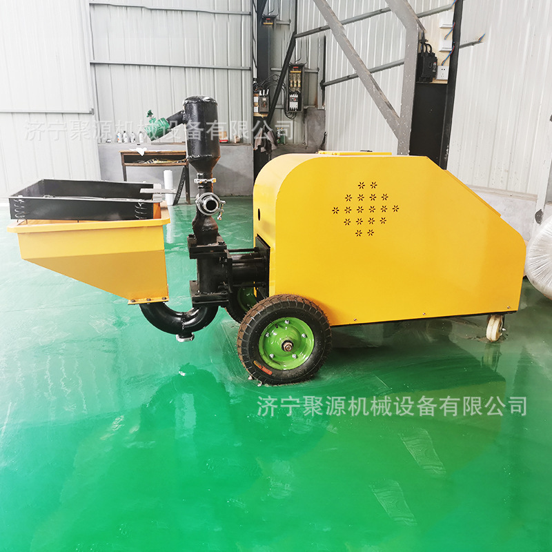 电动砂浆喷涂机双缸柱塞大功率自动高压无气水泥油漆涂料喷浆机