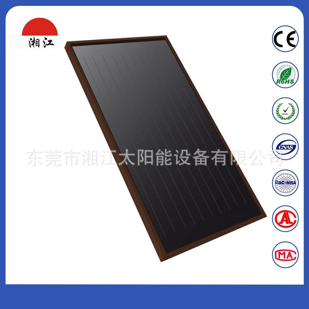 生产商 【全铜黑铬】安全高效 钢化 承压太阳能集热器