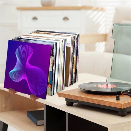 Vinyl Record Storage tHolder Stand Large Capacity Display