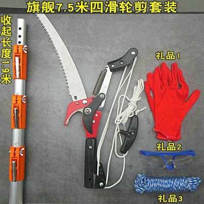 修树枝剪b刀粗枝剪高枝剪伸缩高空剪省力强力大力剪果树剪刀园林