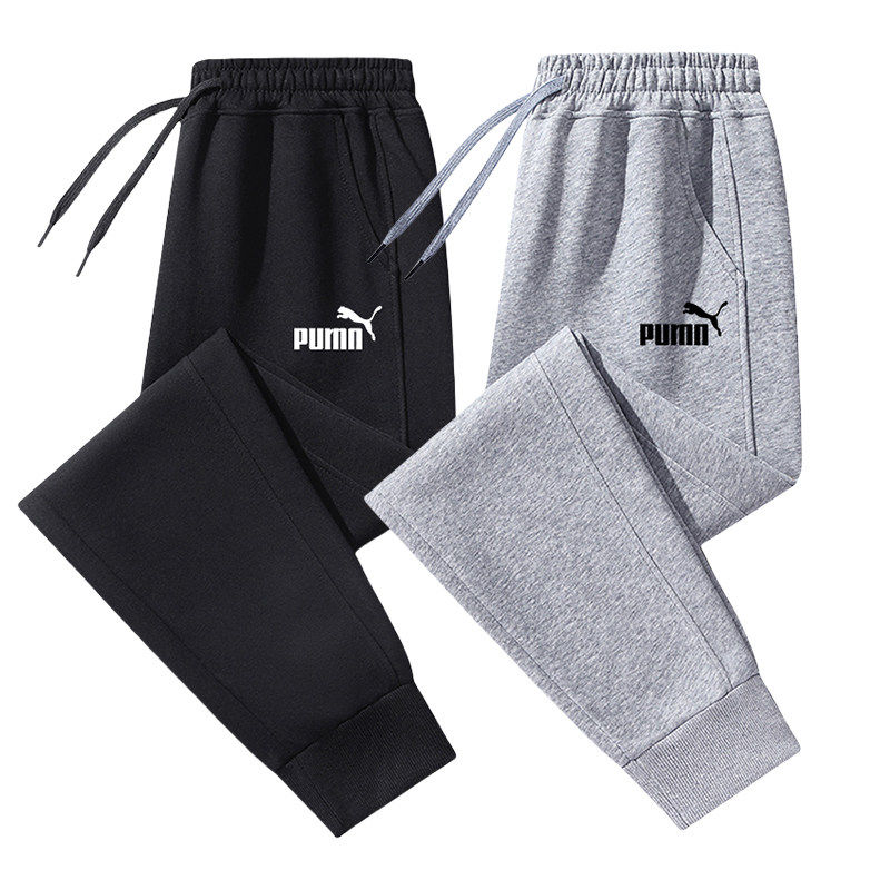 奥莱专柜运动裤男款秋冬纯棉潮宽松休闲长裤加绒加厚大码束脚卫裤,男装,卫裤,淘宝优惠券,粉丝福利购,淘宝优惠卷