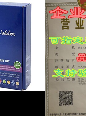 新品Culligan Essenttial Water Lab Test Kit, White