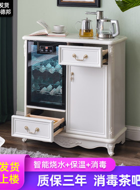 新品欧式茶吧机2021新款家用全A自动高端客厅柜子一体智能饮水机