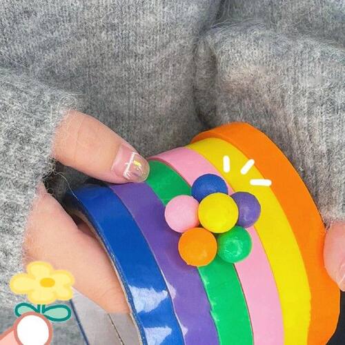 极速6x Sticky Ball Tape Funny 12mm Game 6 CNolors DIY Relaxi