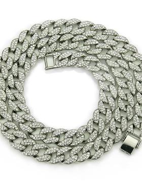 极速Mens hip hop rap accessoriesD HIPHOP full diamond Cuban