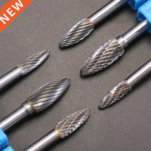 新品Double-cut kHX Type Head Tungsten Carbide Alloy Rotary F