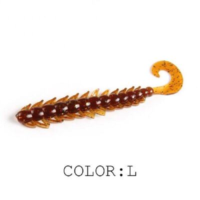 极速30pcs/12pcs Fishing Luvres Soft Bait Carp Bass Artificia
