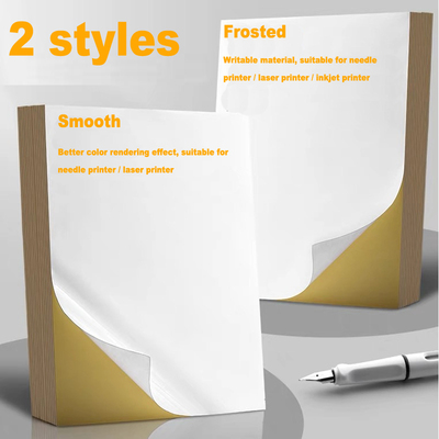 极速A4 sticker pamper paste label sticker blank adhesive tap