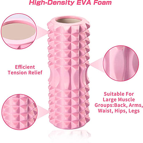 极速Fitness hPilates Foam Roller Blocks Suit Yoga Column Mas